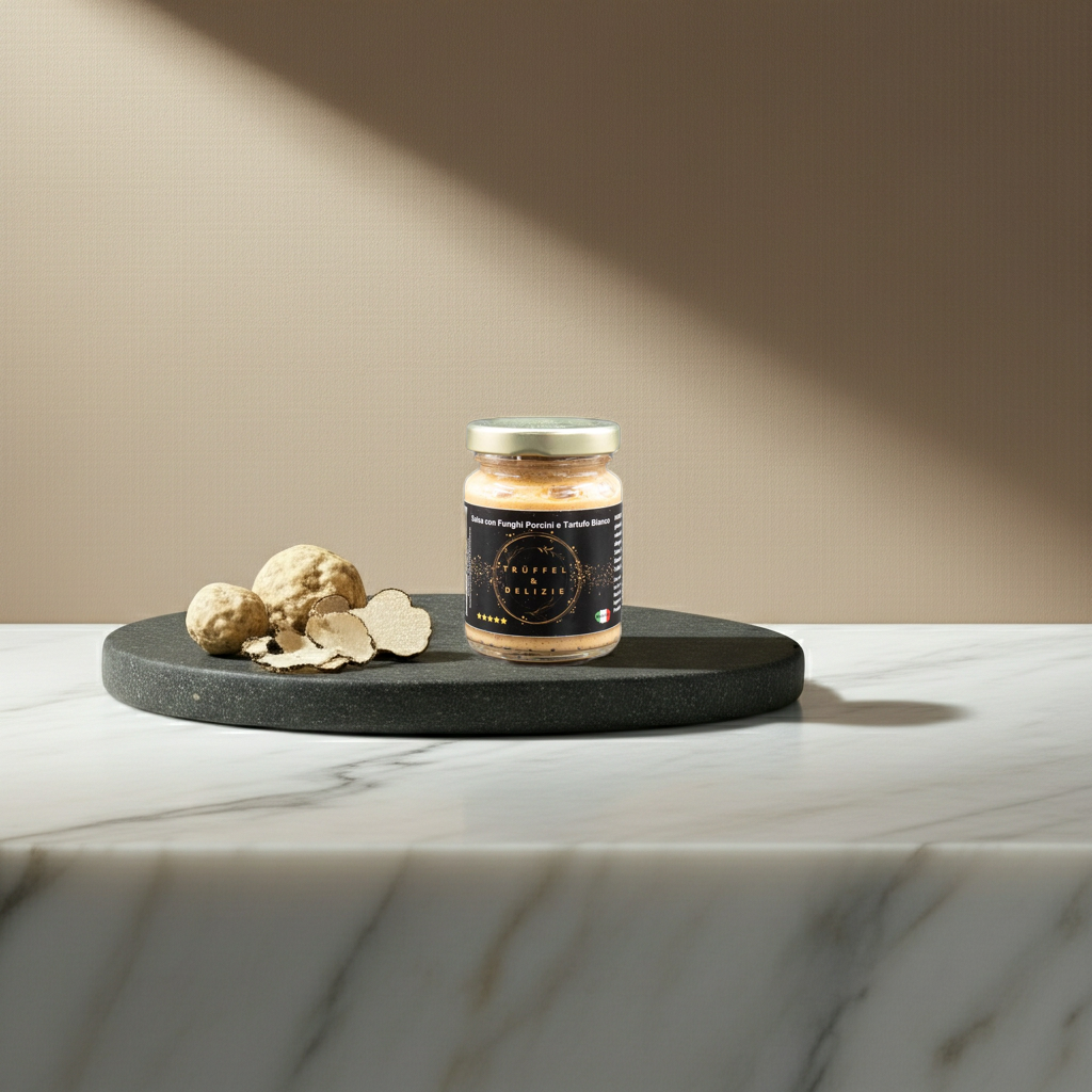 Salsa mit Steinpilzen und weißem Trüffel