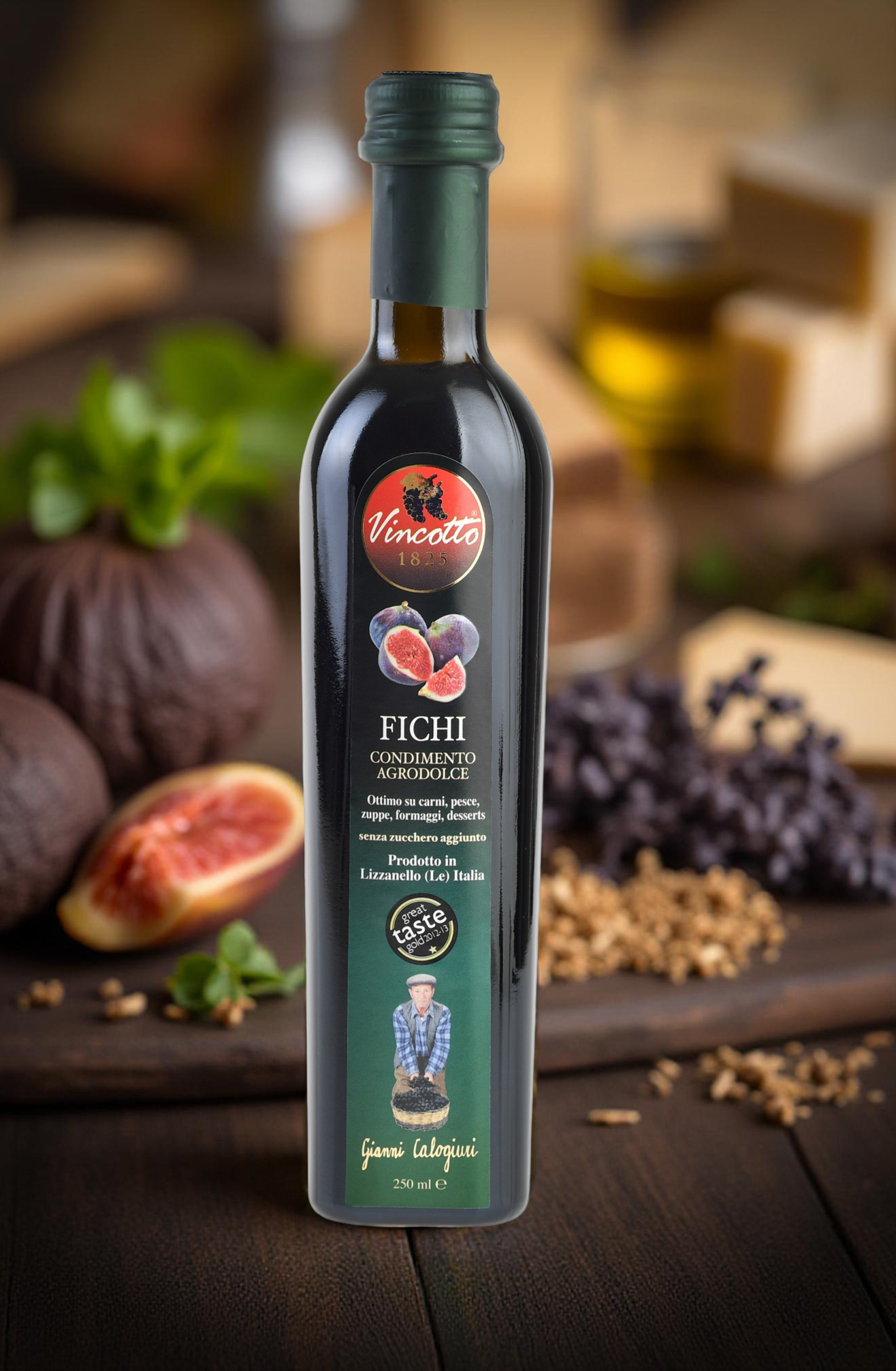Vincotto Feigen – Italienischer Balsamico Gourmet Condimento | 250 ml