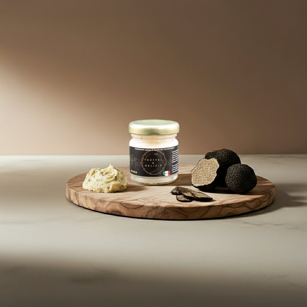 Butter mit weißem Trüffel