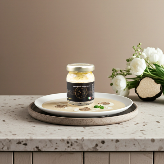 Vellutata mit weißem Trüffel