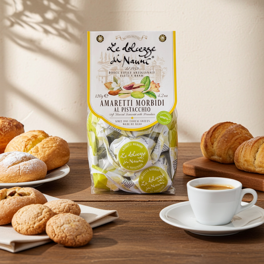 Weiche Pistazien Amaretti
