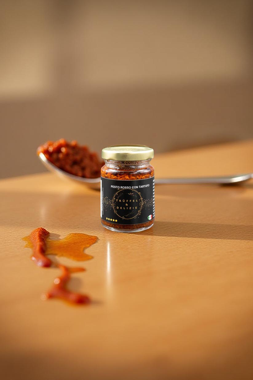 Rotes Pesto mit Trüffel