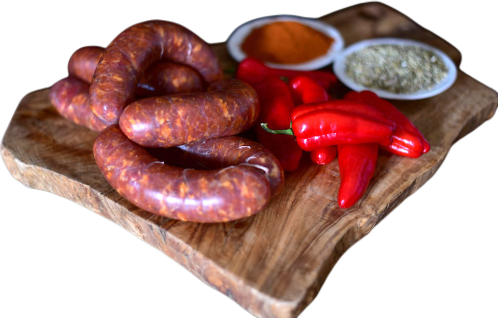 Frische Salsiccia aus der Lucania Oro Rosso